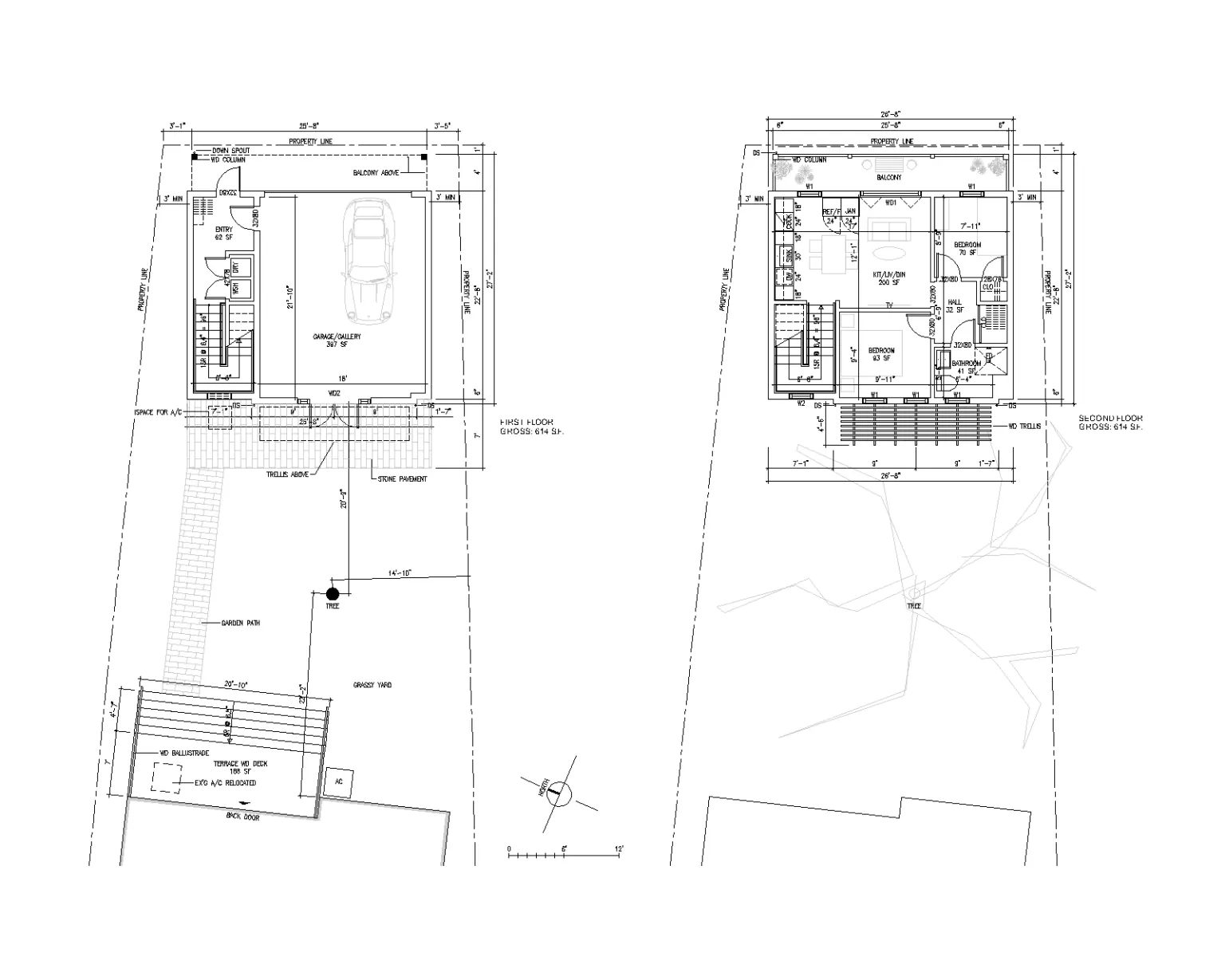 Crofton River House, Texas — ritning